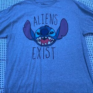 Grey stitch shirt unisex